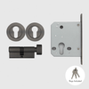 Gunmetal Mortice Lock