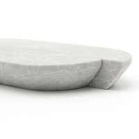 Hermes Grey Marble Cabinet Pull 160mm - Zephra - Cabinet HandleST - CP - 160 - HGM