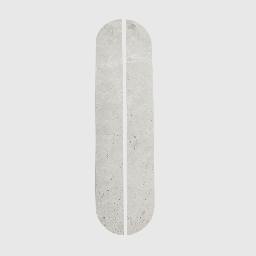 Hermes Grey Marble Cabinet Pull 320mm - Zephra - Cabinet HandleST - CP - 320 - HGM