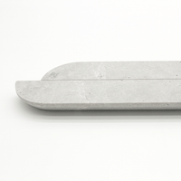Hermes Grey Marble Cabinet Pull 320mm - Zephra - Cabinet HandleST - CP - 320 - HGM