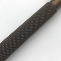 Knurled Aged Bronze Cabinet Handle - 170mm - Zephra - Small Cabinet HandleKN - CP - 165 - AB