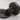 Knurled Aged Bronze Privacy Lock - Zephra - Privacy LockKN - PL - AB