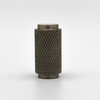 Knurled Brushed Gold Cabinet Knob - Zephra - Cabinet KnobKN - CP - BG