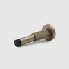 Knurled Brushed Gold Door Stop