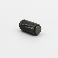 Knurled Gunmetal Cabinet Knob - Zephra - Cabinet KnobKN - CP - GM