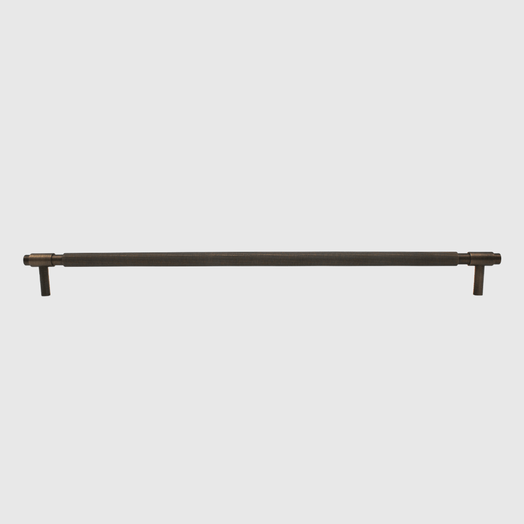Linear Aged Bronze Cabinet Pull - 500mm - Zephra - Cabinet HandleLIN-CP-500-AB