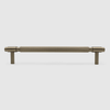 Linear Brushed Gold Stainless Steel Cabinet Pull Handle 265mm