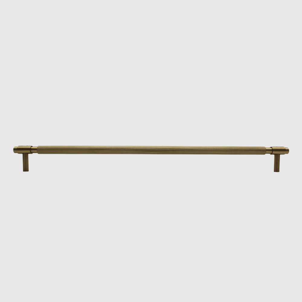 Linear Brushed Gold Cabinet Pull - 500mm - Zephra - Cabinet HandleLIN-CP-500-BG