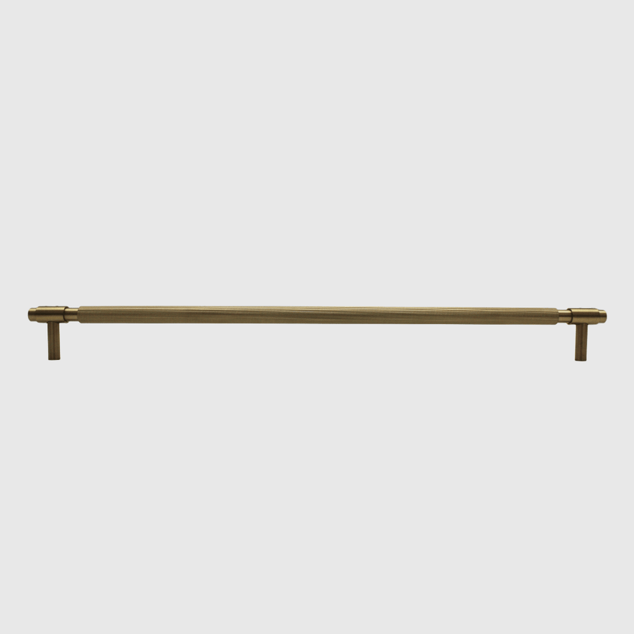 Linear Brushed Gold Cabinet Pull - 500mm - Zephra - Cabinet HandleLIN-CP-500-BG