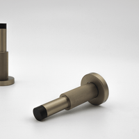 Linear Brushed Gold Door Stop - Zephra - Door StopLIN - DS - BG