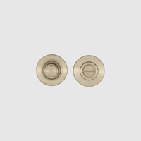 Linear Brushed Gold Privacy Lock - Zephra - Privacy LockLIN - PL - BG