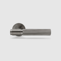 Linear Brushed Nickel Door Handle - Zephra - Door HandleLIN - DH - BN