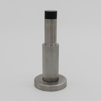 Linear Brushed Nickel Door Stop - Zephra - Door StopLIN - DS - BN
