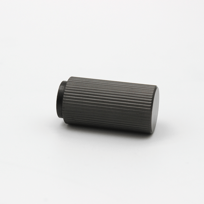 Linear Gunmetal Stainless Steel Cabinet Knob detail