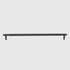 Linear Gunmetal Stainless Steel Cabinet Pull Handle 500mm