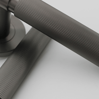 Linear Gunmetal Door Handle - Zephra - Door HandleLIN - DH - GM
