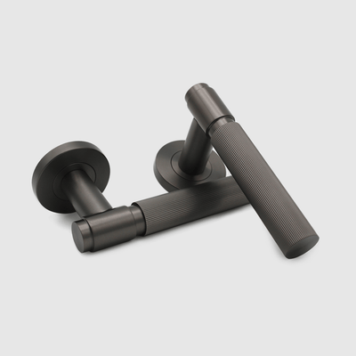 Linear Gunmetal Stainless Steel Door Handle