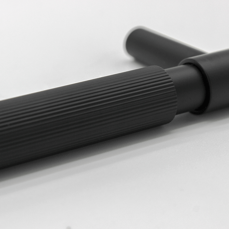 Linear Matte Black Cabinet Handle - 165mm detail