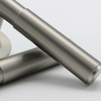 Luma Brushed Nickel Door Handle - Zephra - Door HandleLUM-DH-BN