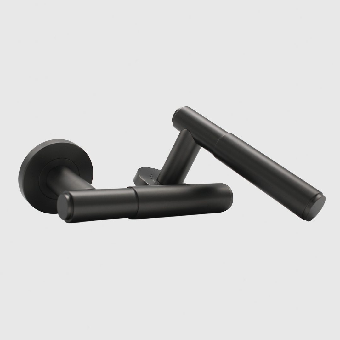 Luma Gunmetal Door Handle - Zephra - Door HandleLUM-DH-GM