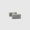 Hermes Grey Marble Rectangular Shower Screen Knob