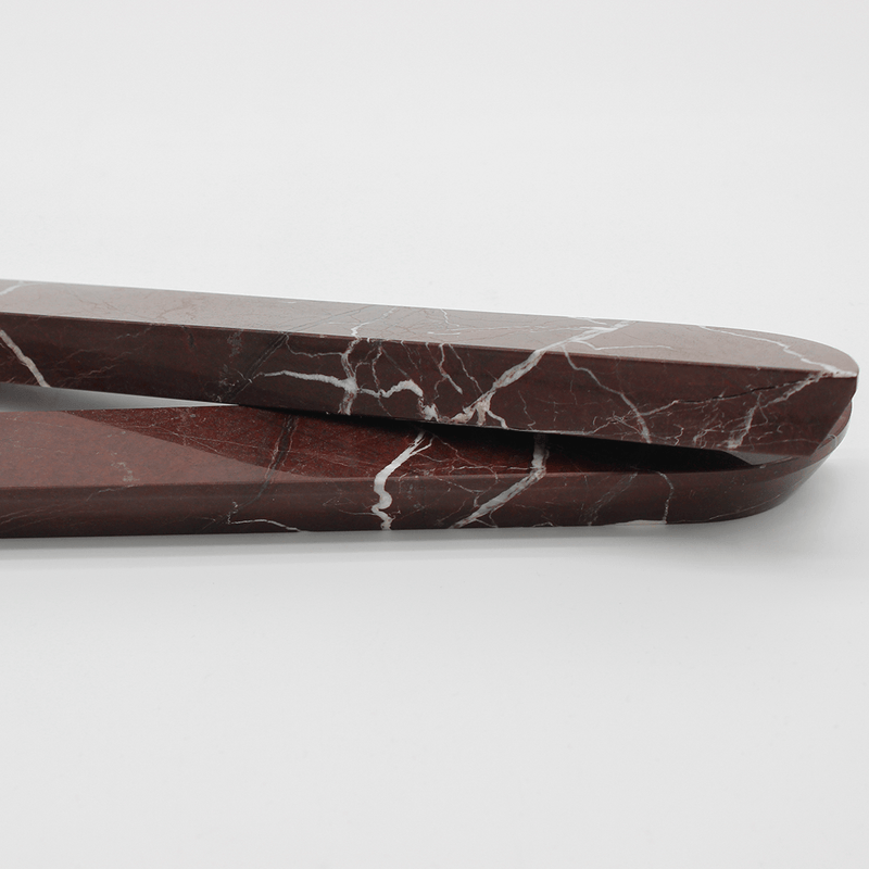 Rosso Levanto Stone Cabinet Pull Handle 320mm (Pair) detail