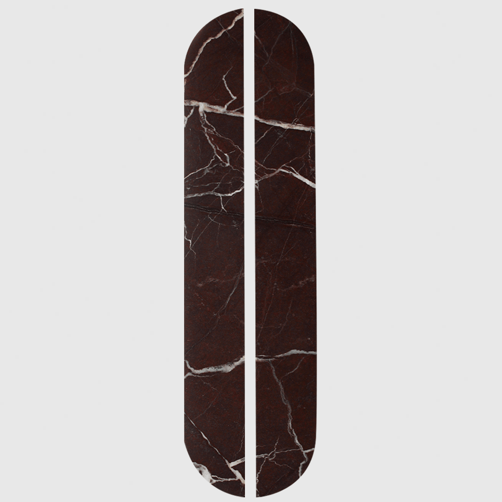 Rosso Levanto Cabinet Pull 500mm (Sold as Pair) - Zephra - Cabinet HandleST-CP-500-R