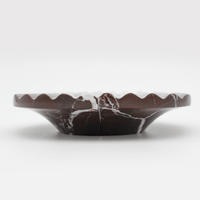 Rosso Levanto Fluted Circular Cabinet Pull 160mm (Sold as Pair) - Zephra - Cabinet HandleST-CFCP-160-R