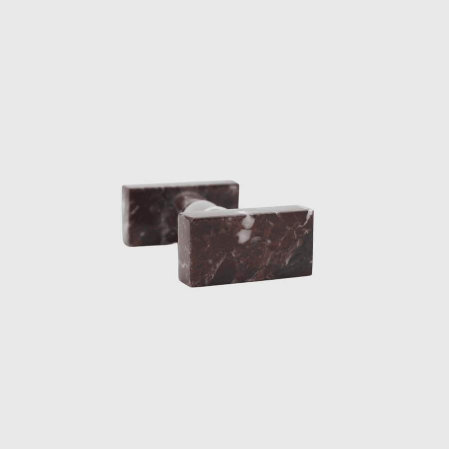 Rosso Levanto Rectanglular Shower Screen Knob - Zephra - SHOWER SCREEN KNOBSST-SCRECT-R