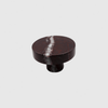 Rosso Levanto Stone Round Cabinet Knob