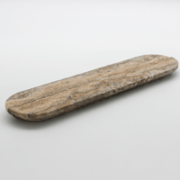 Silver Travertine Cabinet Pull 320mm (Sold as Pair) - Zephra - Cabinet HandleST-CP-320-STV