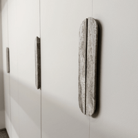 Silver Travertine Cabinet Pull 320mm (Sold as Pair) - Zephra - Cabinet HandleST-CP-320-STV