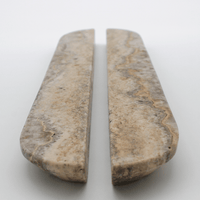 Silver Travertine Cabinet Pull 320mm (Sold as Pair) - Zephra - Cabinet HandleST-CP-320-STV