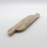 Silver Travertine Cabinet Pull 320mm (Sold as Pair) - Zephra - Cabinet HandleST-CP-320-STV
