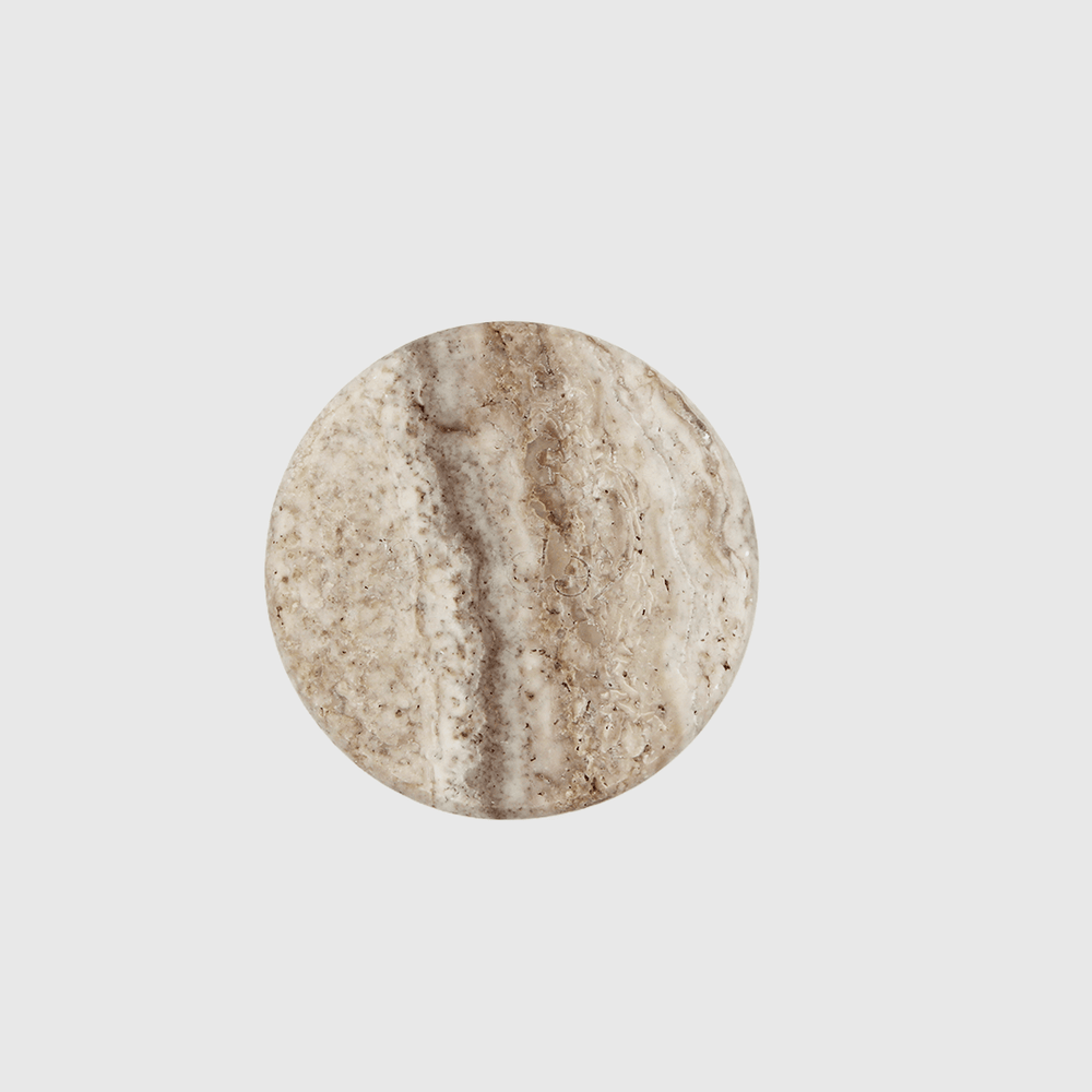 Silver Travertine Stone Sample - Zephra - SampleSAMPLE-STV