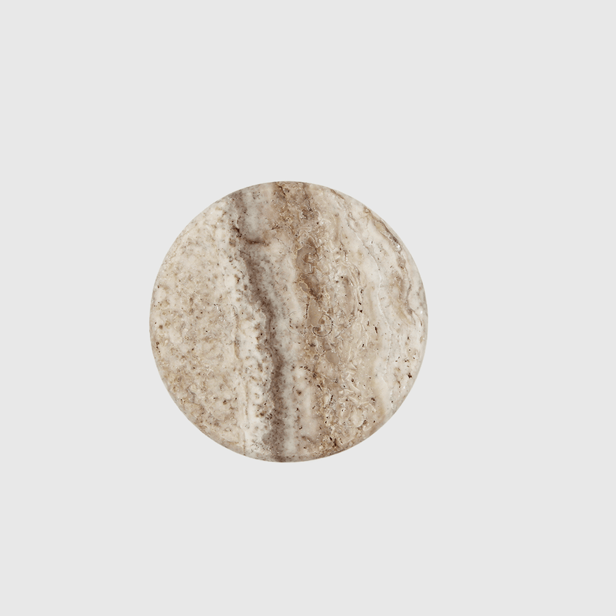 Silver Travertine Stone Sample - Zephra - SampleSAMPLE-STV
