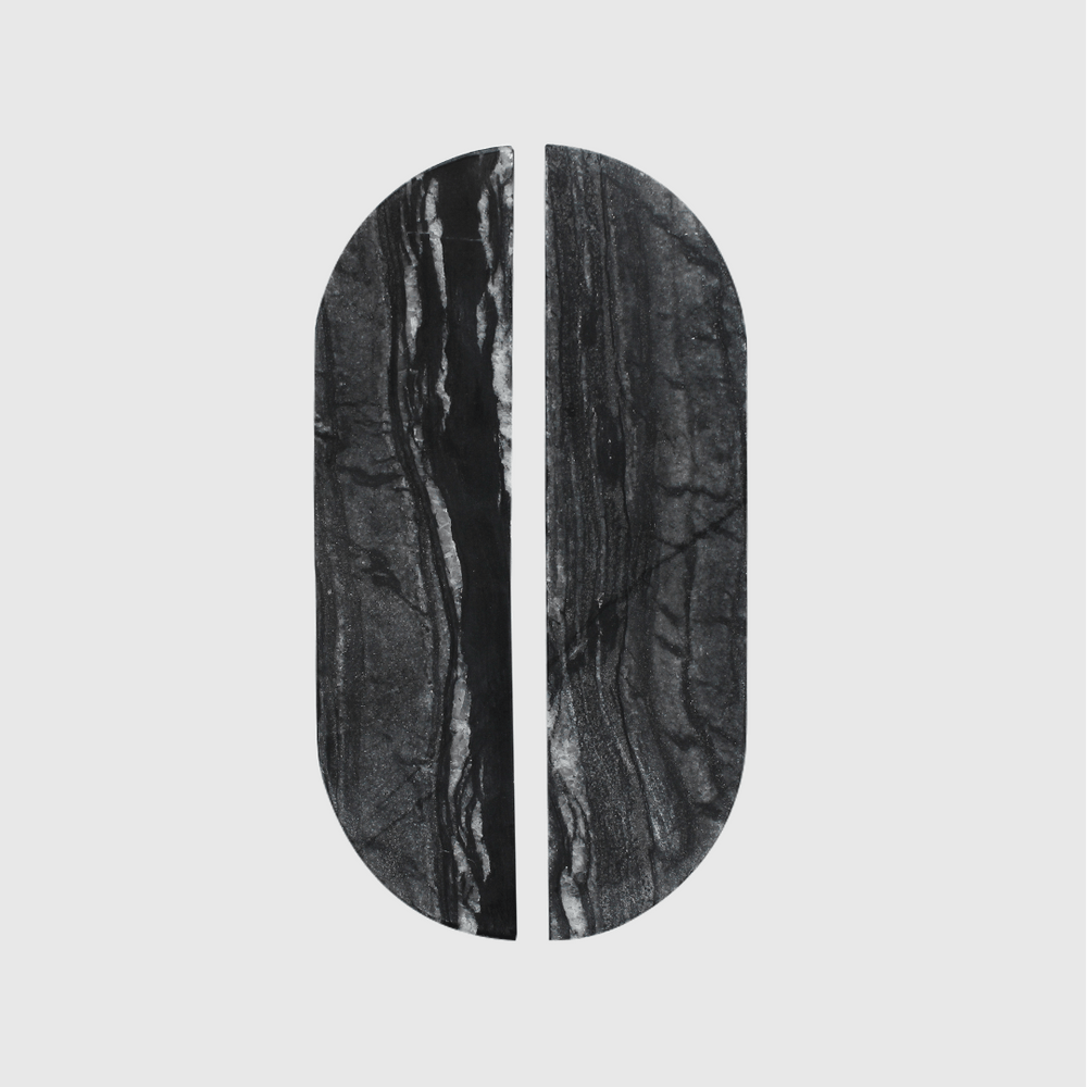 Silver Wave Marble Cabinet Pull 160mm - Zephra - Cabinet HandleST - CP - 160 - SWM