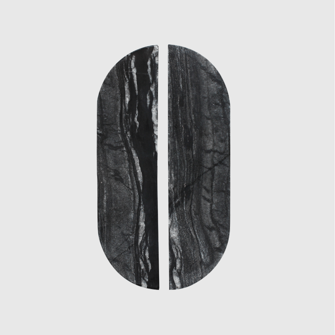Silver Wave Marble Cabinet Pull 160mm - Zephra - Cabinet HandleST - CP - 160 - SWM