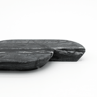 Silver Wave Marble Cabinet Pull 160mm - Zephra - Cabinet HandleST - CP - 160 - SWM