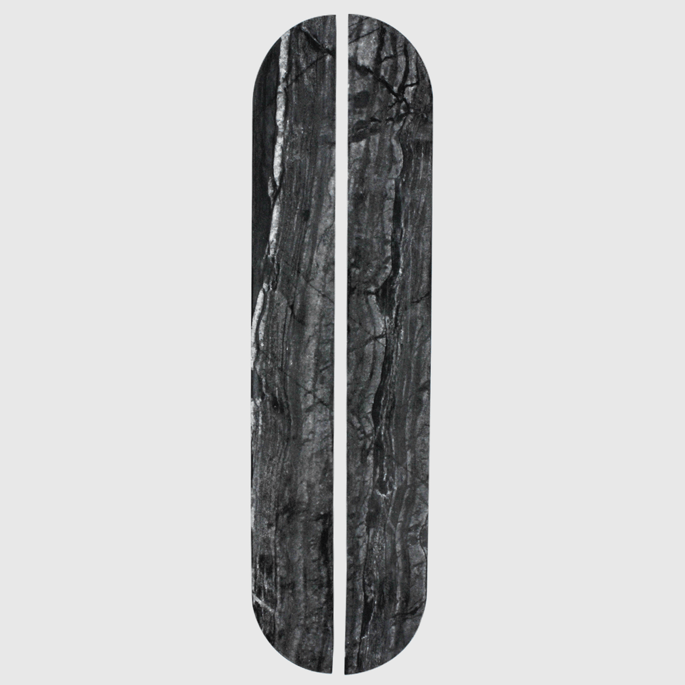 Silver Wave Marble Cabinet Pull 500mm (Sold as Pair) - Zephra - Cabinet HandleST-CP-500-SWM