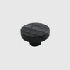 Silver Wave Marble Round Cabinet Knob