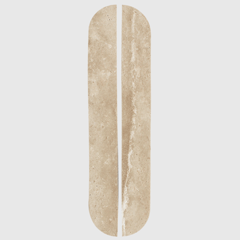 Travertine Stone Cabinet Pull Handle 500mm (Pair)
