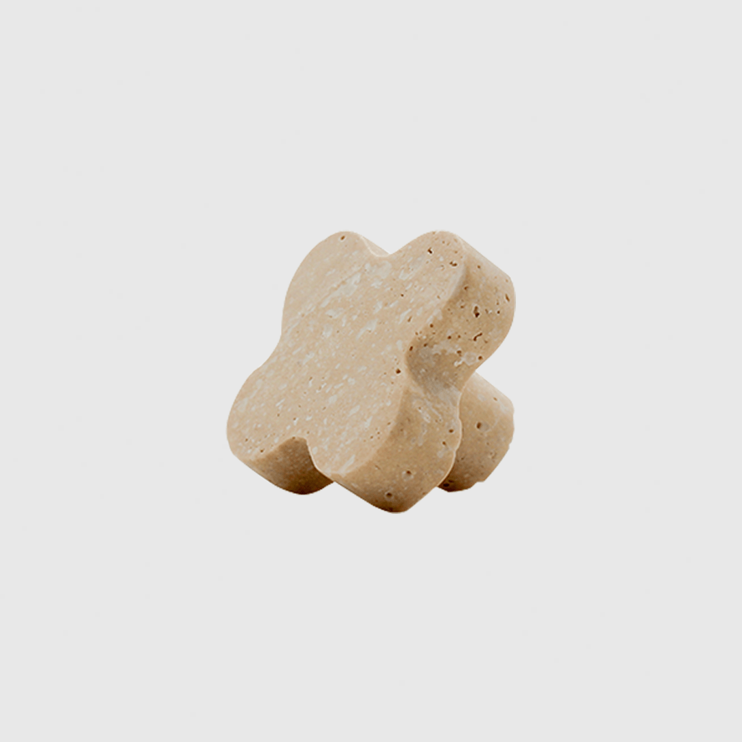 Travertine Clover Cabinet Knob - Zephra - Cabinet HandleST-CLCK-TV
