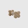 Travertine Stone Clover Shower Screen Knob