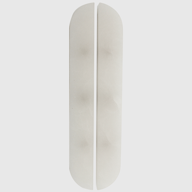 White Onyx Cabinet Pull Handle 500mm (Pair)