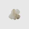 White Onyx Clover Cabinet Knob