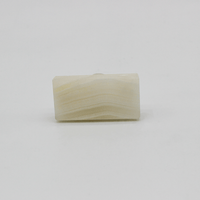 White onyx Rectangular Cabinet Knob - Zephra - Cabinet HandleST-RCK-WO