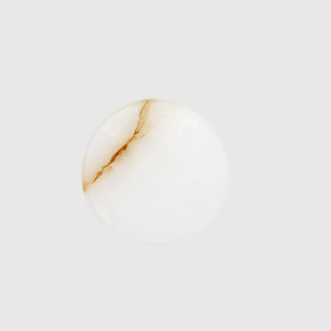 White Onyx Stone Sample