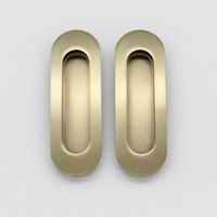 Brushed Gold Passage Cavity Slider