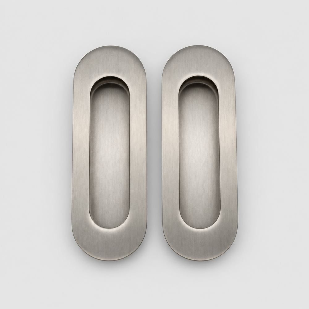 Brushed Nickel Passage Cavity Slider
